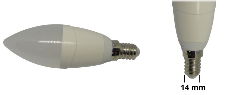 LED Lampe mit E14 Sockel