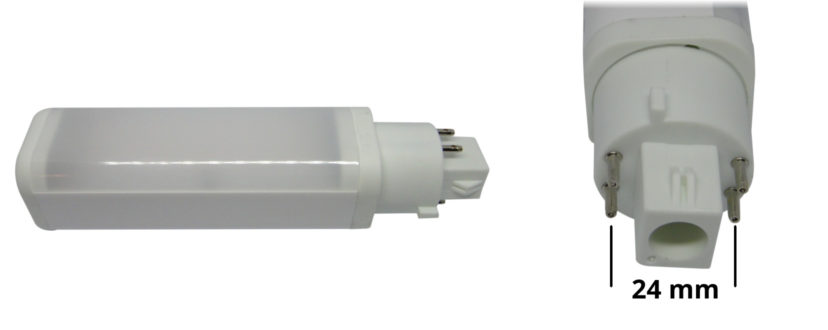 LED Leuchtmittel mit G24q Stecksockel