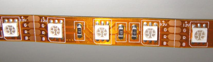 LED Band kürzen zwischen zwei Schnittmarken