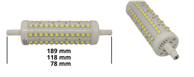 LED Stablampe mit R7s Sockel