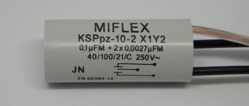 X1Y2 LED Kondensator Miflex KSPpz-10-2
